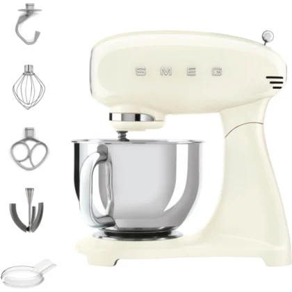 Robot Pétrin 4En1 10Vitesses Avec Bol En Inox 4.8L 800W